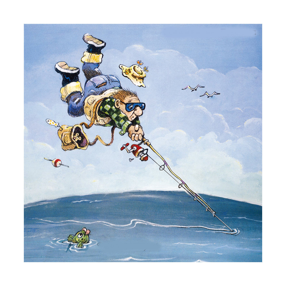 abstract cartoon scenery wall painting decoration printing hang painting children's room without frame   06 - Mega Save Wholesale & Retail - 1