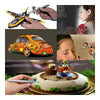 AirBrush Compressor Air brush Kit 0.4mm 2cc Spray Tattoo Nail Art Paint Gun Mini  black - Mega Save Wholesale & Retail - 2