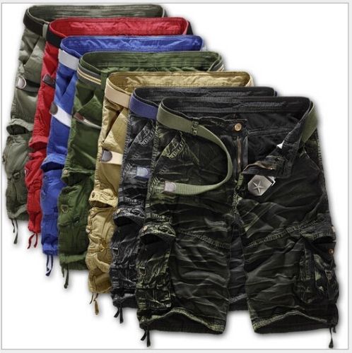 Casual Cargo Combat Camouflage Sports Pants Men Shorts