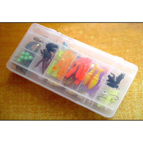 Lot 100 pcs Kinds of Fishing Minnow Bass Baits Lures Crankbaits Hooks