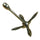 316 Galvanised Steel Boat Fishing Net Beach Anchors Grapnel Folding 1.5KG