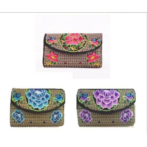 Yunnan National Style Woman's Emboridery Evening Banquet Bag Handbag Chinese Sty