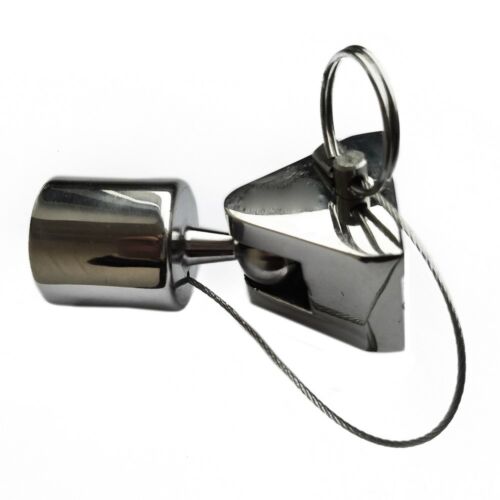 Rotatable Top Cap with Deck Bracket Marine Hardware 22mm Stainless Steel