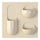 Traceless Bathing Room Storage Rack   khaki 3 lattice
