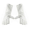 1 pair Long Work Protection Canvas Thick Gloves 40cm