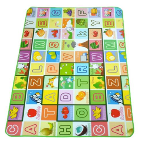 Waterproof Kids Baby Todder Play  Crawl  Gym Picnic Mat Pad Rug Double Sided