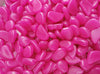 100pcs Hot Man-Made Glow in the Dark Pebbles Stone for Garden Walkway  Pink