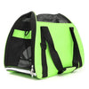 Pet Toy Carry Bag Traveling Pack with Mat   Green