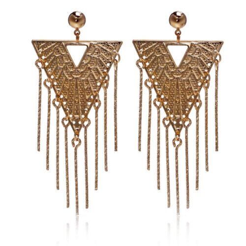 Earrings 18K Gold Galvanized Zircon Accessory