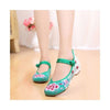 Old Beijing Cloth Shoes Low Cut Shoes Increased whitin National Style Cowhell So