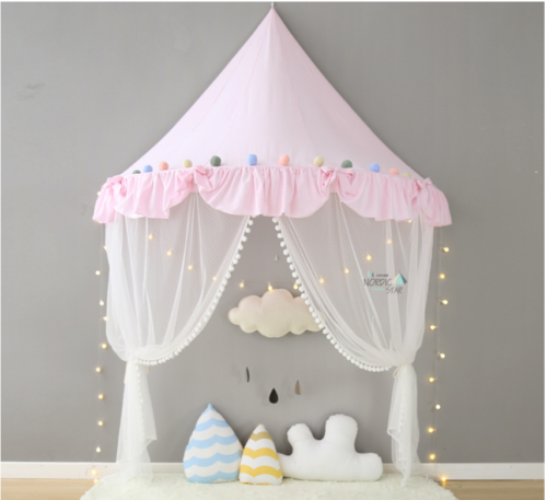 Kids Children Wall Hanging Mosquito Net Tent Canopy Home Decor