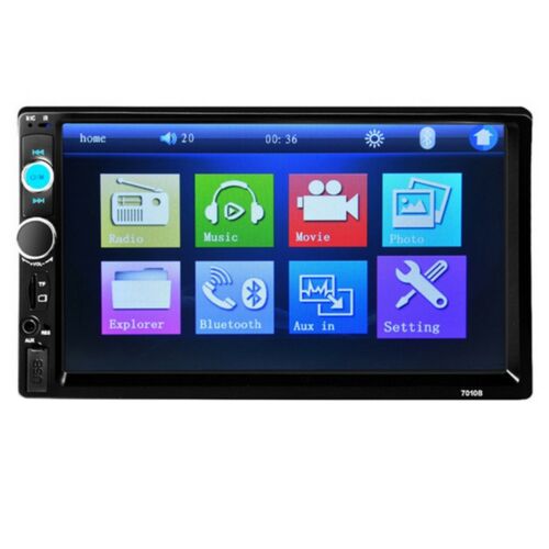 7010B 7" Car Stereo Radio 2 DIN FM MP5 Player with USB