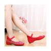 Old Beijing Cloth Shoes Summer National Style Embroidered Increased within Squar