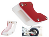 Motorcycle Tensioner Guard Chain Guide Guard Sprocket Protector Slider Red