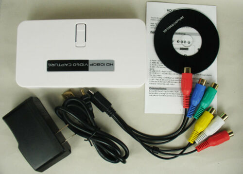 1080P HD Video Capture HDMI  Game Capture Recorder BoxVideo Edit 110V