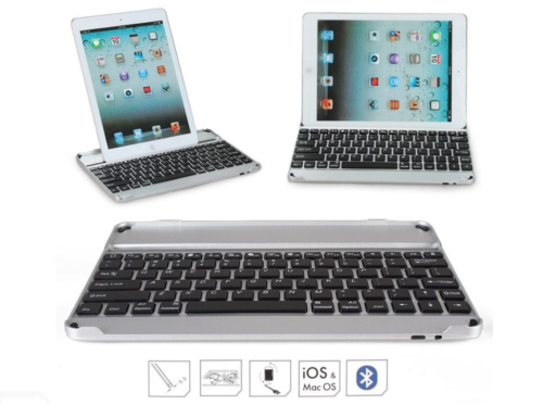 Bluetooth Keyboard for ipad air 1/2/3  and Cable Ultra Thin