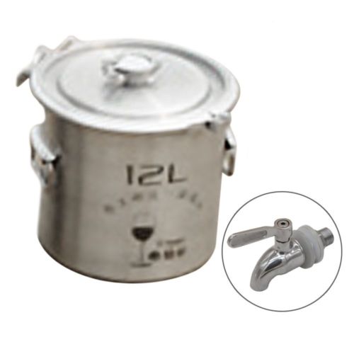 304 Stainless Steel Fermenter Fermentation Barrel Home Brew Wine Beer Fermenters