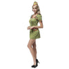 Navy Army Green Drillmaster Halloween Game Uniform Costume