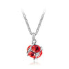 jewelry wholesale crystal ball colorful crystal necklace - Love Cube 1111-46   S