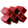 Red Wine Rack Holder Stand Home Europe    red crocodile pattern 8 lattice