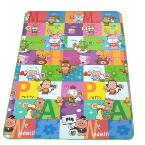 Waterproof Kids Baby Todder Play  Crawl  Gym Picnic Mat Pad Rug Double Sided