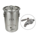 304 Stainless Steel Fermenter Fermentation Barrel Home Brew Wine Beer Fermenters