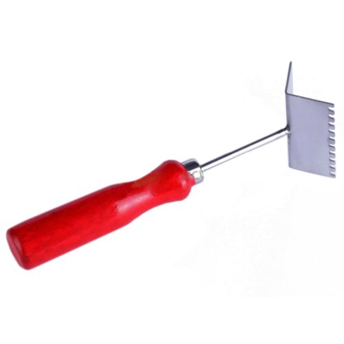 Queen Excluder Cleaner Cleaning Shovel Red Handle Beekeeping Equipment
