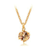 jewelry wholesale crystal ball colorful crystal necklace - Love Cube 1111-46  Go