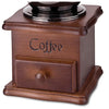 Vintage Manual Hand Crank Wooden Metal Coffee Pepper Herb Mill Spice Grinder