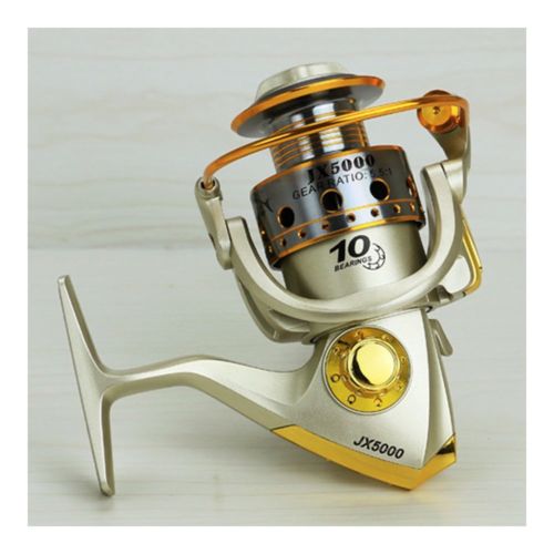 JX 10 Axis Metal Fishing Polley Fishing Rod   6000