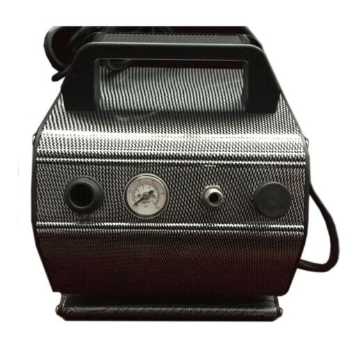 Airbrush Compressor Kit for Icing Cakes and Makeup Nail Tatoo black