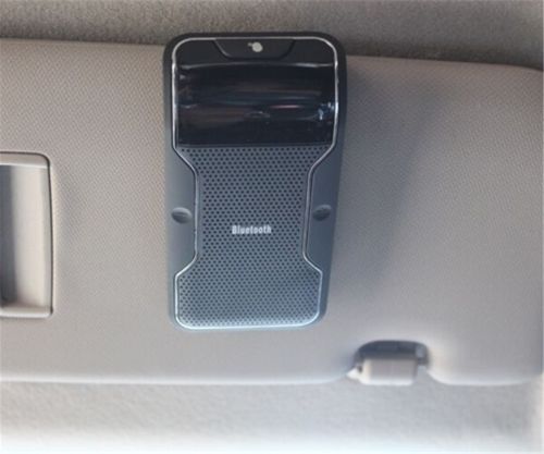 Hands-free Multipoint Wireless Bluetooth Speakerphone Speaker Car Kit Sun Visor