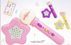 Kids Mic Carry Music Microphone And Speaker Karaoke Toys Pink/Yellow/Purple