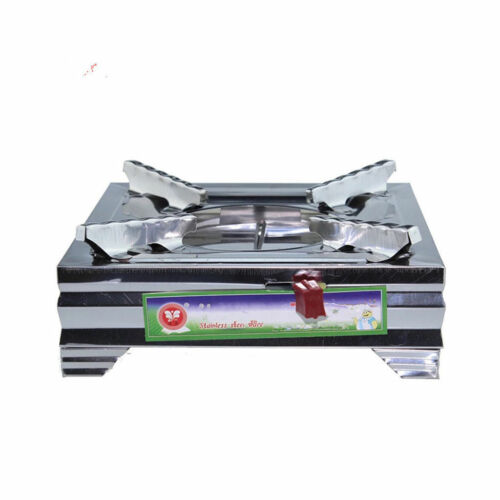square stainless steel alcohol stove pot with magnetic alcohol stove fire