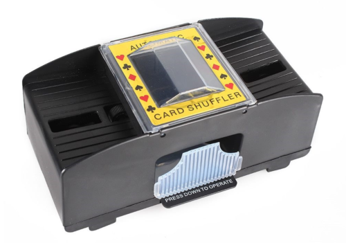 Automatic 2 Deck Card Shuffler Machine For Party Casino