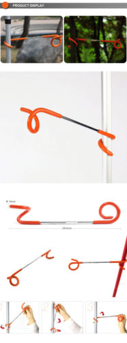 Outdoor Universal S hook screw hook hanger hook two factory direct Outdoor