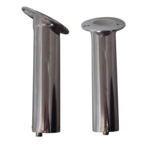Yacht Fishing Rod Holder Stainless Steel 90 degree