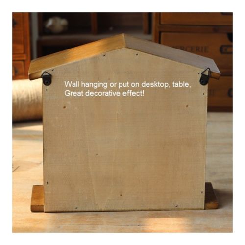 House Shape Storage Rack Table Decoration
