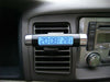 LCD Display Thermometer Car Electronic Clock Type Of Air Outlet Clamp Electronic