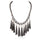 European Exaggerated Big Brand Ornament Environment-friendly Alloy Waterdrop Nec