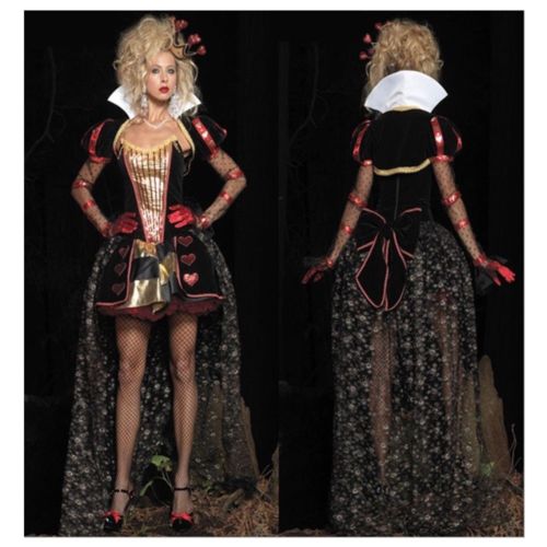 European Queen Garment Stand Collar Back Big Bowknot Decoration Game Uniform