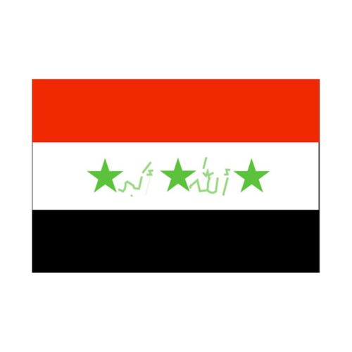 120 * 180 cm flag Various countries in the world Polyester banner flag     Iraq