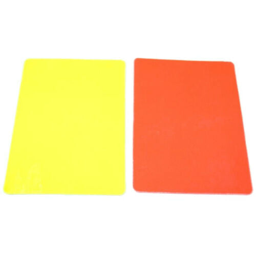 PU Wallet Football Soccer Referee Red Yellow Card