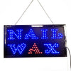 Nail Wax LED Neon Light Open Sign Twinkling Sparking lights for Salon 110V