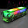 Explosion paragraph children glow universal music bus car educational toys
