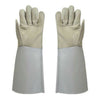 1 pair Long Mig Welding WELDERS Work Cowhide Leather Gloves 36cm