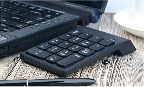 Bluetooth Wireless Numeric Keypad Num Pad 18 Key Keyboard For PC MacBook Air IOS