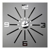 Creative Home Decoration Silent DIY Mirror Wall Clock