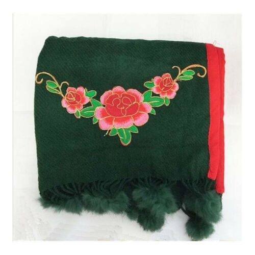 Spring Festival's Gift Literary Cashmere National Style Embroidery Scarf Cotton