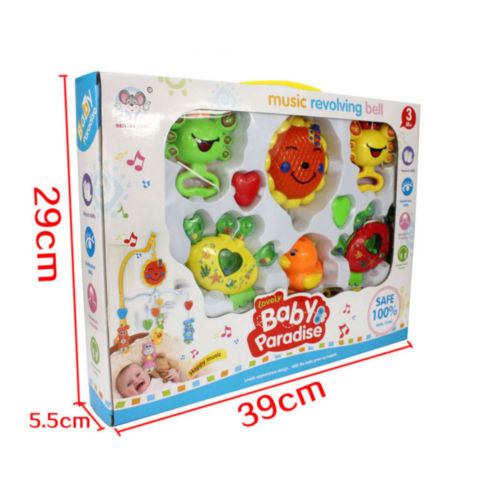 Baby Crib Mobile Bed Bell Toy Music Box